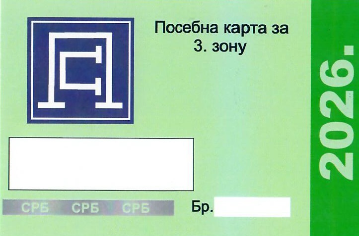 Posebna parking karta